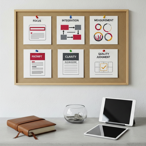 Productivity system key principles summary for real estate agents