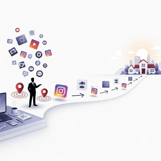 Instagram for real estate success guide cover image showing mobile content strategy for agents