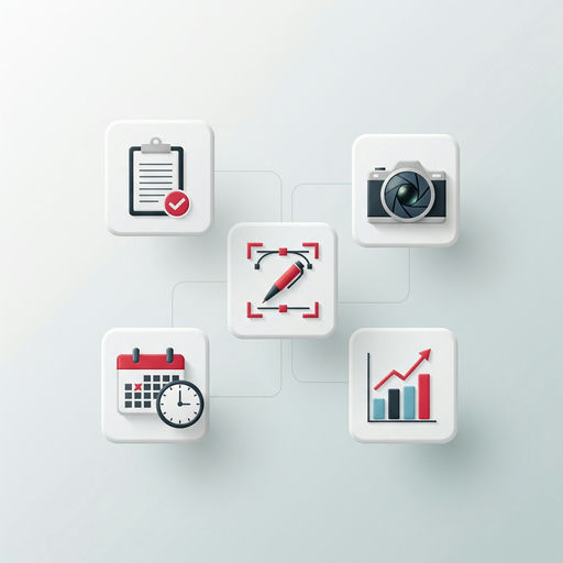 Infographic summarizing five key principles to build trust on social media for real estate agents: visibility, education, local focus, repurposing, and systems