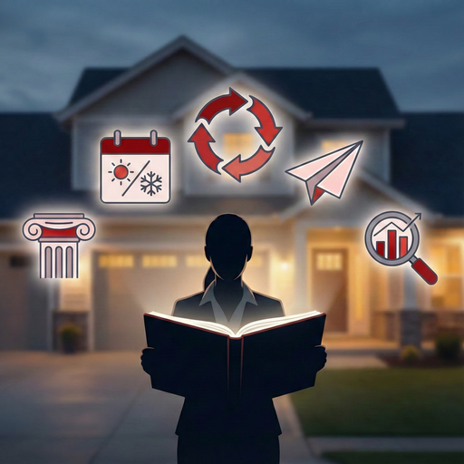 Diagram showing a monthly content sprint: create one anchor piece, repurpose into Instagram carousels, Reels, TikTok, LinkedIn post, Facebook post, stories, and email, then schedule and measure