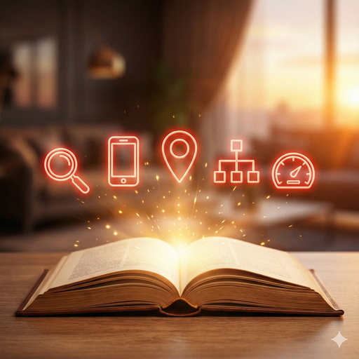 Infographic blueprint showing each slide of a market update carousel: headline, three proof points with stats, buyer and seller action slide